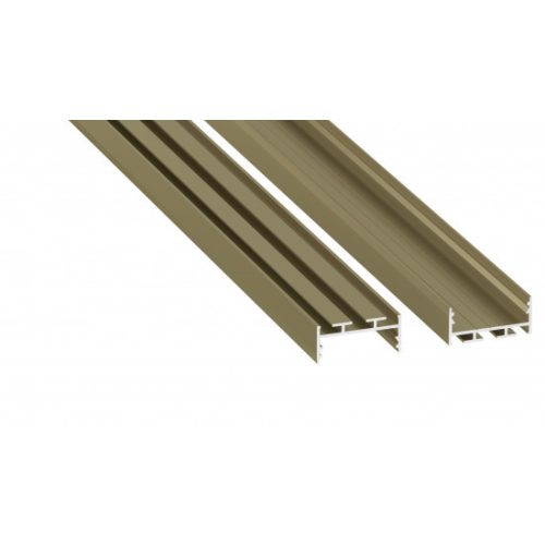 LED Labs LED profil LUMINES aria Reed Green lakkozott 2,02 m