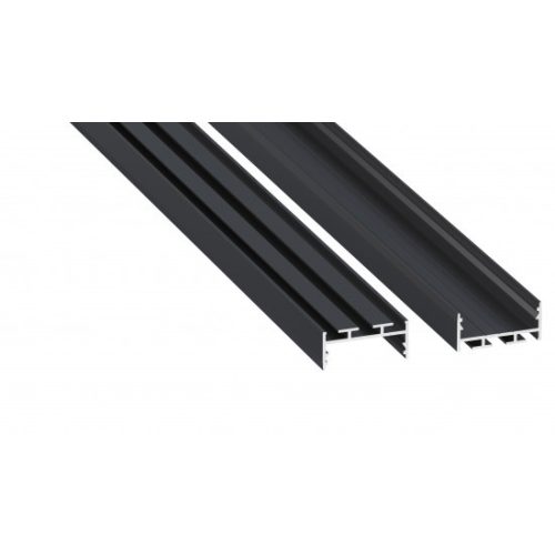 LED Labs LED profil LUMINES aria Rock antracit lakkozott 2,02 m