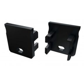 LED Labs LUMINES ALU végzáró Y fekete lyukkal LED Labs LUMINES ALU végzáró Y fekete lyukkal