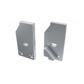 LED Labs LUMINES ALU végzáró I6 8mm ezüst bal lyukkal LED Labs LUMINES ALU végzáró I6 8mm ezüst bal lyukkal