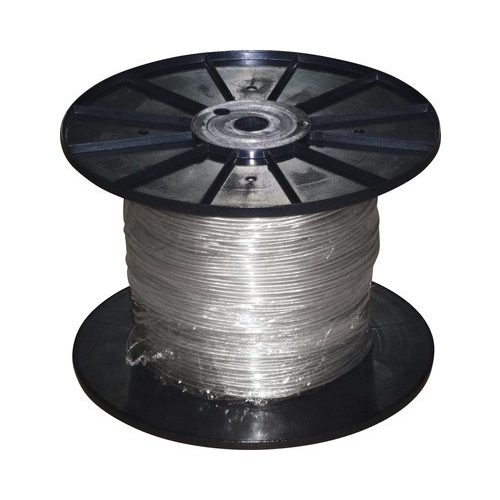 Straight cable 2x0.75 Transparent