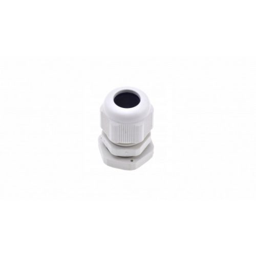 LED Labs Gray plastic cable gland PG9 H