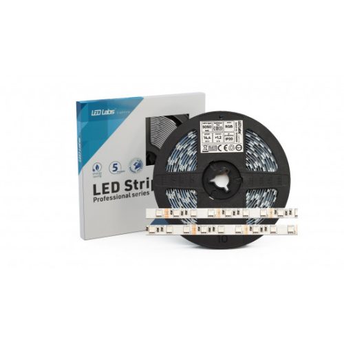 LED Strip PRO 3Y 12V 300 LED 5050 SMD 14.4W, RGB IP65HS