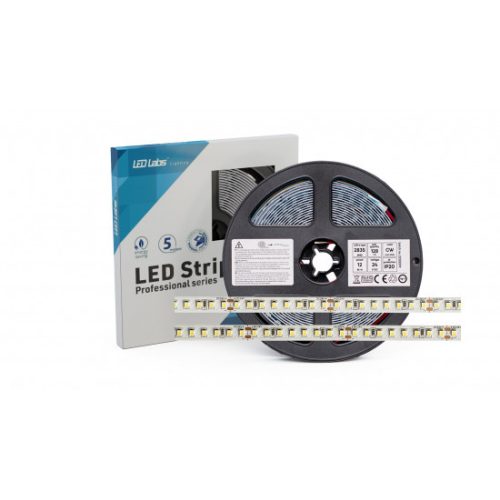 LED Strip PRO 3Y 24V 640 LED 2835 SMD 12W, Neutral white 130lm/W
