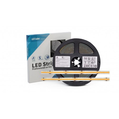 LED Strip PRO 3Y 24V 2640 LED COB 10W CW RA90