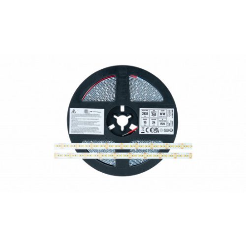 LED Strip PRO 3Y 24V 1200 LED 2835 SMD 15W CW RA90
