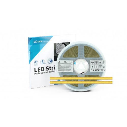 LED Strip PRO 3Y 12V 2640 LED COB Free cut 6W CW RA90