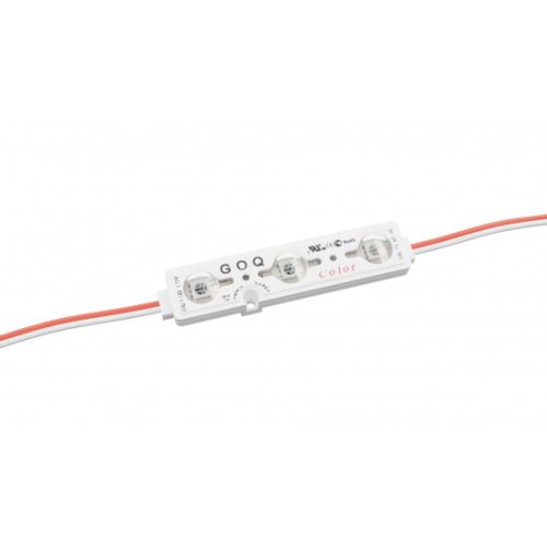 LED Module GOQ SAMSUNG 3xLED 150 degrees Red