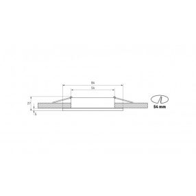Ceiling lighting point fitting Aqua cast round Fixted black Ceiling lighting point fitting Aqua cast round Fixted black