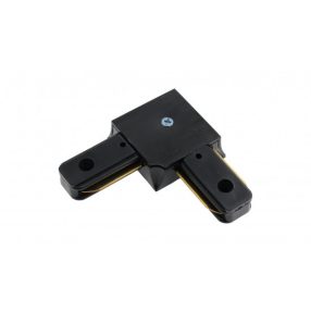 Connector for busbars 1f, angular, black Connector for busbars 1f, angular, black