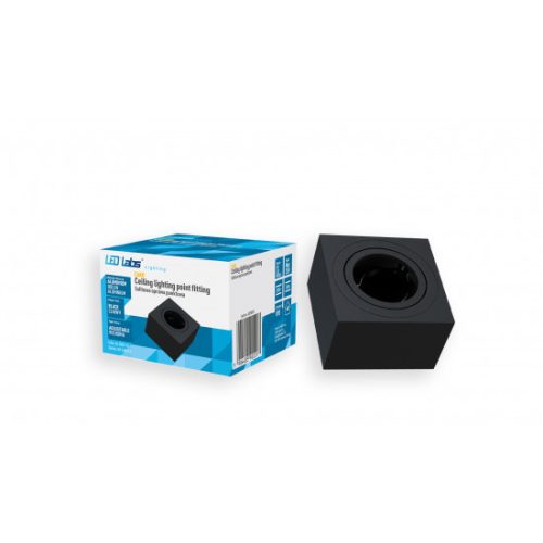 Ceiling spotlight fixture SPOT CARO square black