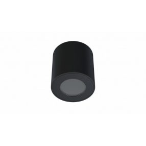 Ceiling spotlight fixture SPOT LUNA round Fixted black Ceiling spotlight fixture SPOT LUNA round Fixted black