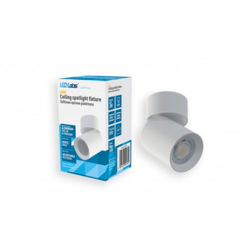 Ceiling spotlight fixture SPOT LUMI rotating white