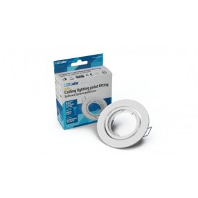 Ceiling lighting point fitting VEPA round adjustable white Ceiling lighting point fitting VEPA round adjustable white