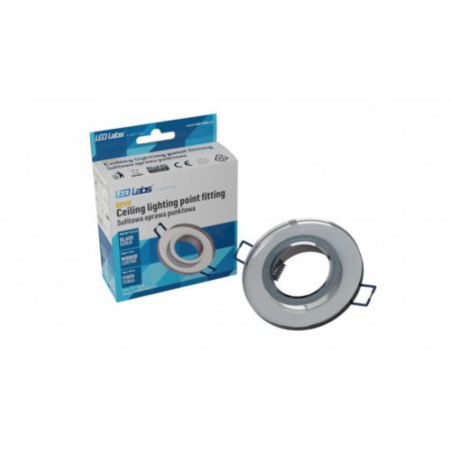 Ceiling lighting point fitting ROVO glass round white - transparent