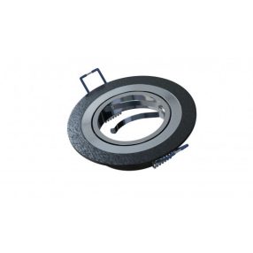 Ceiling lighting point fitting MULO round adjustable black brushed   Ceiling lighting point fitting MULO round adjustable black brushed