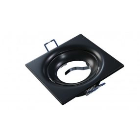 Ceiling lighting point fitting TORN cast square adjustable matt black   Ceiling lighting point fitting TORN cast square adjustable matt black