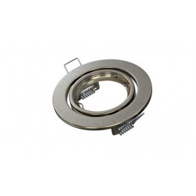 Ceiling lighting point fitting VEPA round adjustable satin Ceiling lighting point fitting VEPA round adjustable satin
