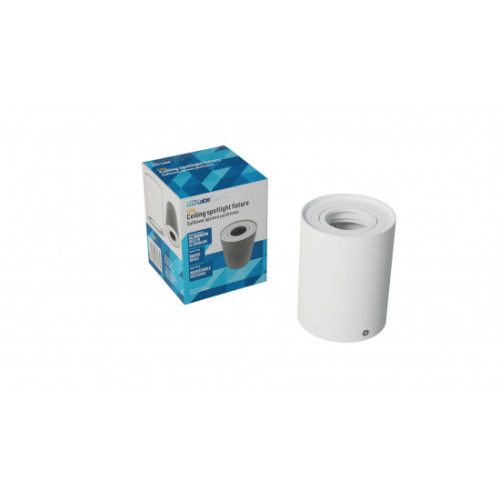 Ceiling spotlight fixture SPOT TUBE round white