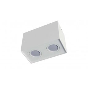 Ceiling spotlight fixture SPOT KALA 2x square white Ceiling spotlight fixture SPOT KALA 2x square white