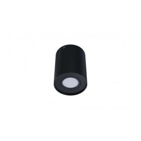 Ceiling spotlight fixture SPOT TUBE round black Ceiling spotlight fixture SPOT TUBE round black