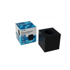 Ceiling spotlight fixture SPOT NORD square black Ceiling spotlight fixture SPOT NORD square black