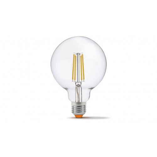 LED source E27 7W G95 Filament DIM NW