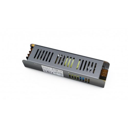 12V 100W IP20 enclosed power supply, SLIM