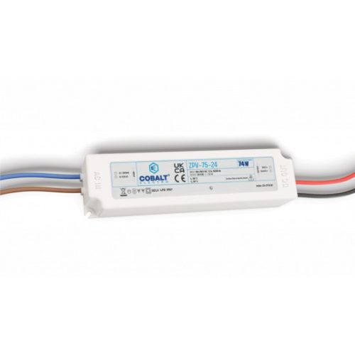 74W 24V IP67 ZPV constant voltage impulse power supply unit