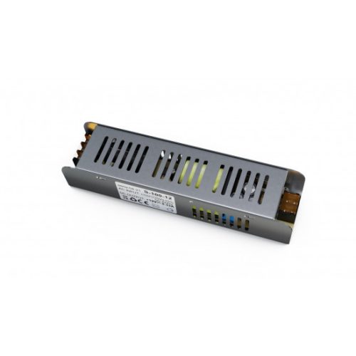 12V 100W IP20 8,33A enclosed power supply, SLIM