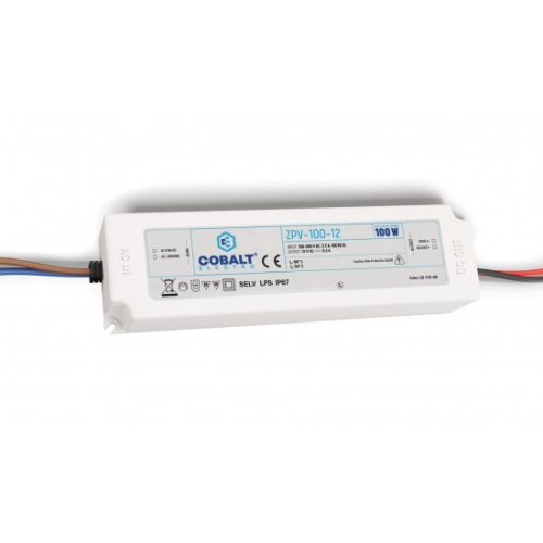 100W 12V IP67 ZPV constant voltage impulse power supply unit