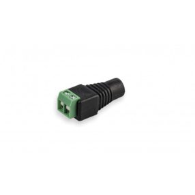 DC 2.1/5.5 terminal, screw, male DC 2.1/5.5 terminal, screw, male