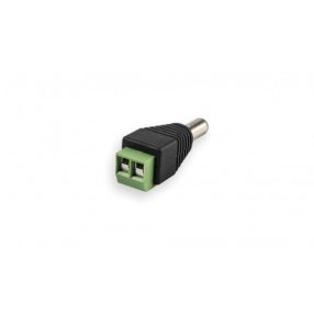 DC 2.1/5.5 terminal, screw, female DC 2.1/5.5 terminal, screw, female