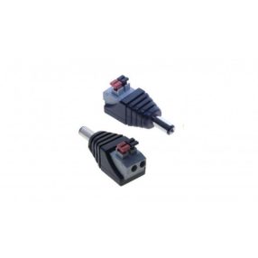 DC 2.1/5.5 terminal, quick-connector, female DC 2.1/5.5 terminal, quick-connector, female