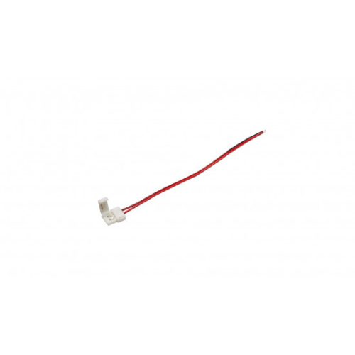 LED tape connector 8mm - 1 side latch, wired