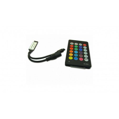 RGB controller for 3x2A 12V LED strips + IR MINI remote control