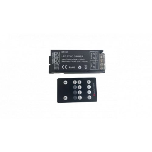 LED dimmer 12-24V 300W 25A Single-channel