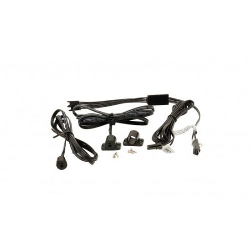 Black double sensor cabinet switch 60/100W