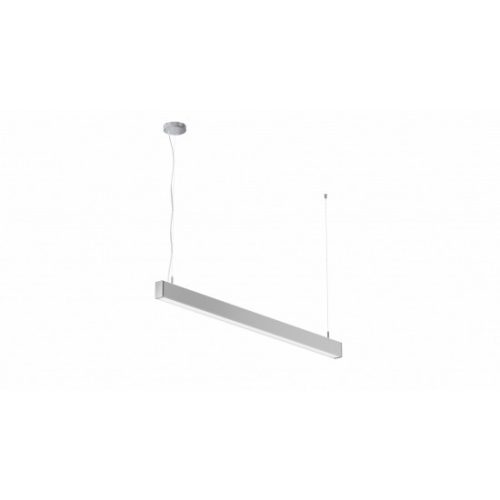 LUMINES CLARO Linear LED Luminaire - silver anodized - 4000K - 120cm