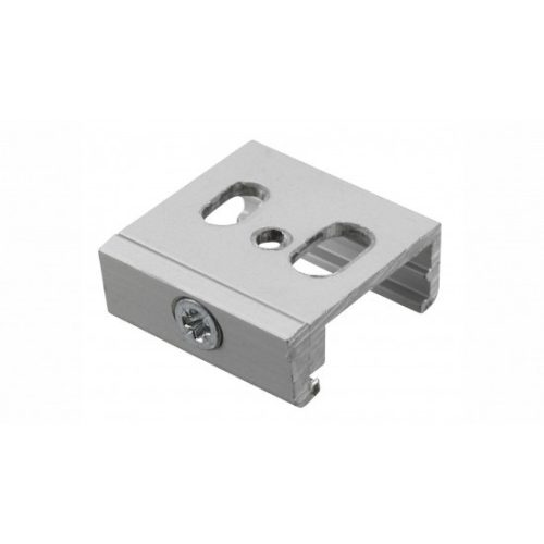 Mounting clip for SKB12-1 3-phase track, gray