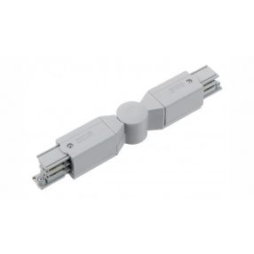 Adjustable connector for 3-phase track XTS24-1, gray Adjustable connector for 3-phase track XTS24-1, gray