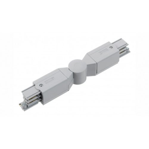 Adjustable connector for 3-phase track XTS24-1, gray