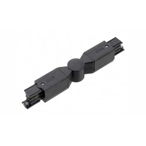 Adjustable connector for 3-phase track XTS24-2, black