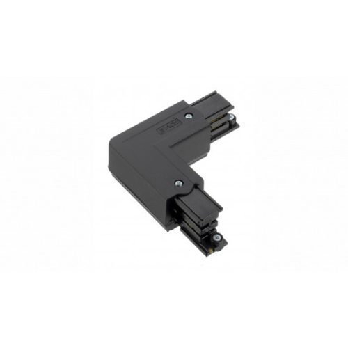 L-angle connector for 3-phase track XTS34-2 LEFT, black