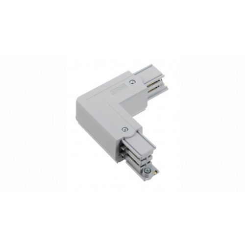 L-angle connector for 3-phase track XTS35-1 RIGHT, gray