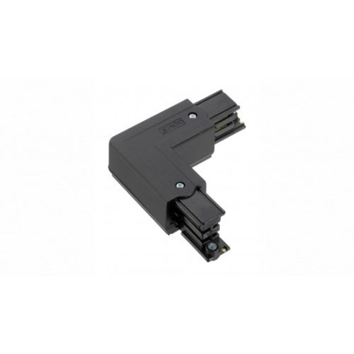 L-angle connector for 3-phase track XTS35-2 RIGHT, black