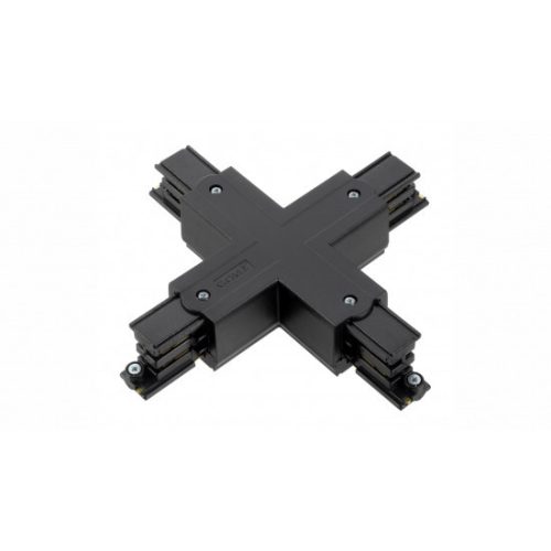 Cross connector + 3-phase track XTS38-2 black