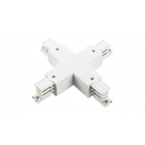 Cross connector + 3-phase track XTS38-3 white