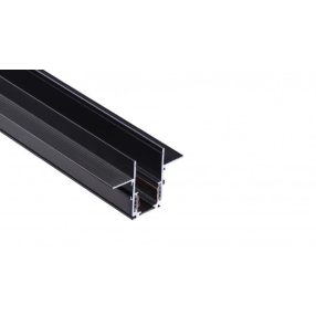 LUMINES GENESIS Magnetic track recessed black 1 m LUMINES GENESIS Magnetic track recessed black 1 m