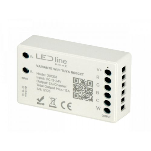 LEDline PRIME controller VARIANTE LED RF WIFI TUYA RGBCCT